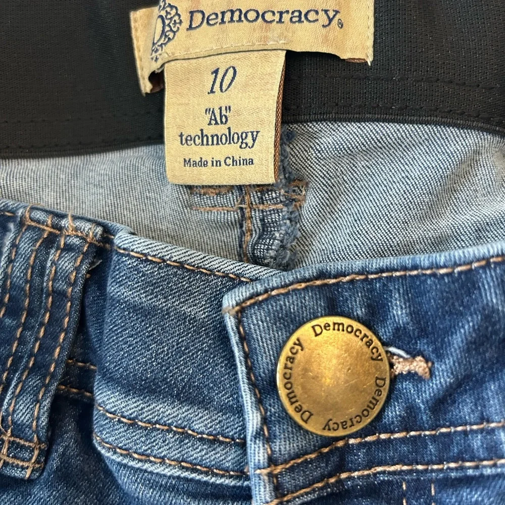 Democracy Ab Technology” Blue Denim Jeans - Picture 5 of 10